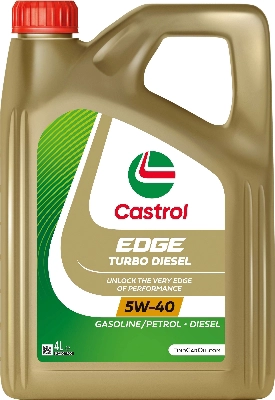 (188725)castrol edge turbo diesel 5w40 4l масло моторное CASTROL 15F819