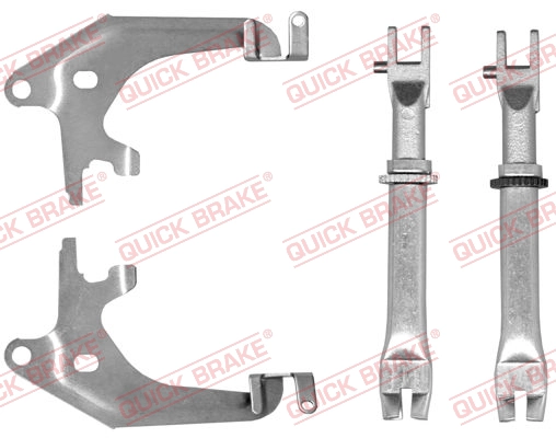 Комплект регулятора барабанного тормозного механизма QUICK BRAKE 10853018