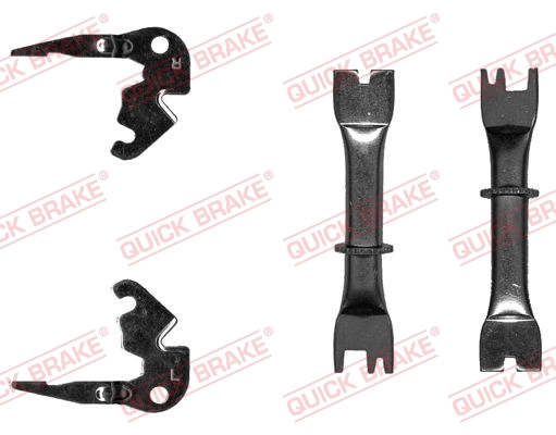 Комплект регулятора барабанного тормозного механизма QUICK BRAKE 10853019