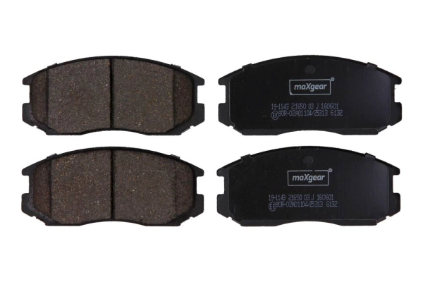 Колодки тормозные дисковые MAXGEAR 19-1143