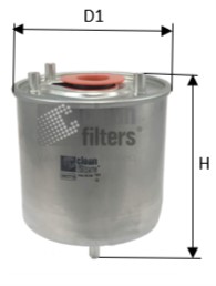 Фильтр топливный CLEAN FILTERS DN2715