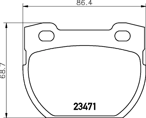 Колодки тормозные дисковые HELLA/BEHR/PAGID 8DB355010921