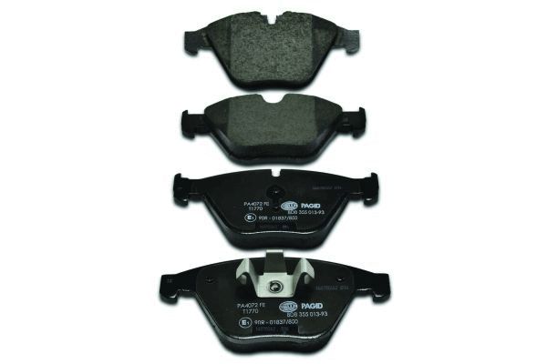 Колодки тормозные дисковые HELLA/BEHR/PAGID 8DB355013-931