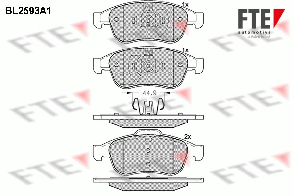 Запчасть FTE BL2593A1