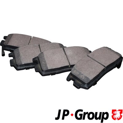 Комплект тормозных колодок дисковый тормоз jp group