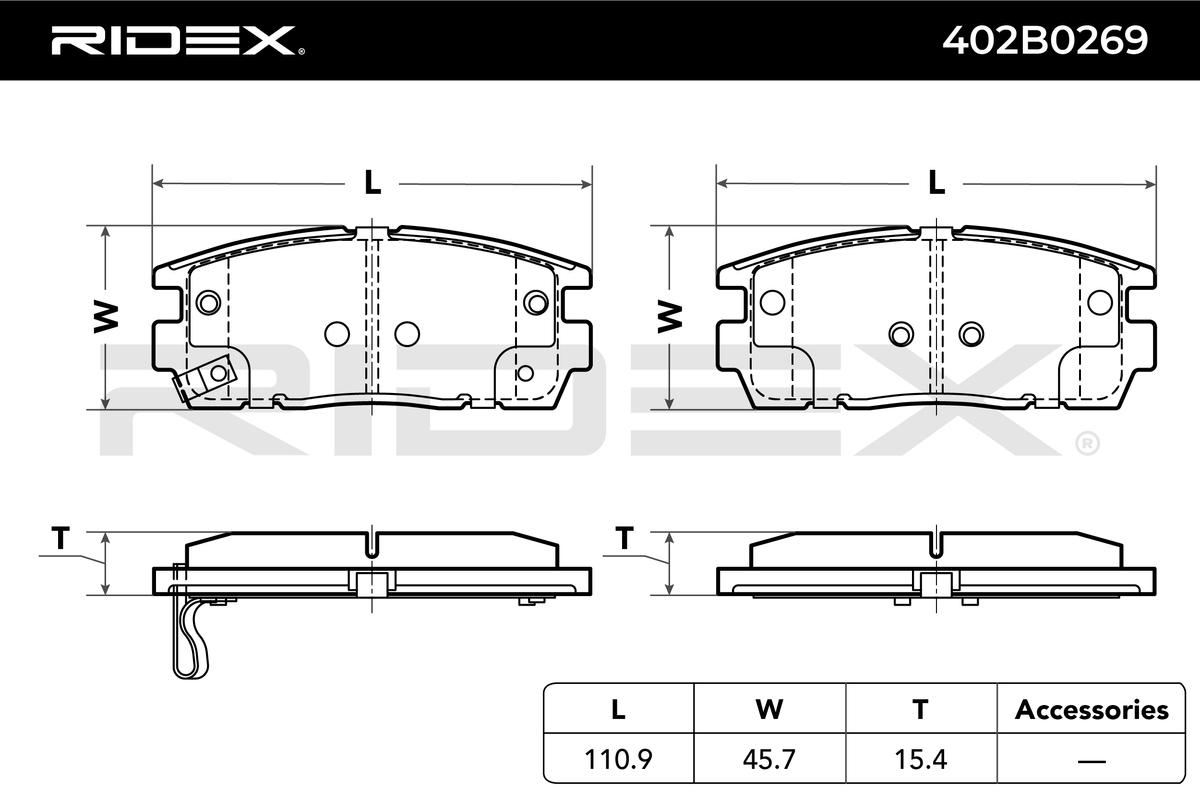  RIDEX 402B0269
