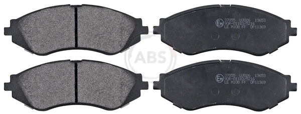 Колодки тормозные дисковые A.B.S. 37055