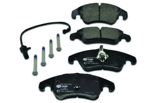Колодки тормозные дисковые HELLA/BEHR/PAGID 8DB355013751