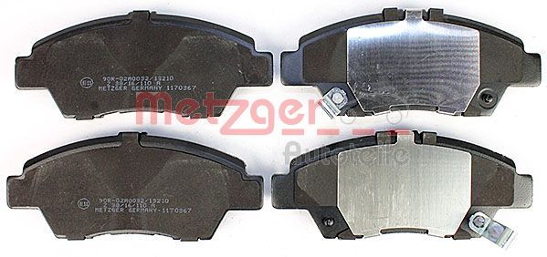 Колодки тормозные дисковые METZGER 1170367