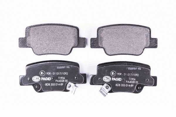 Колодки тормозные дисковые HELLA/BEHR/PAGID 8DB355014891
