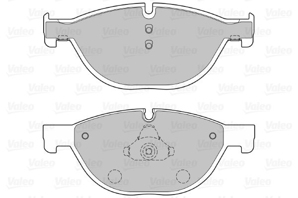 Колодки тормозные VALEO 601136