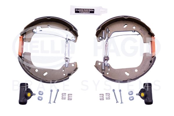 Колодки тормозные барабанные HELLA/BEHR/PAGID 8DB355004161