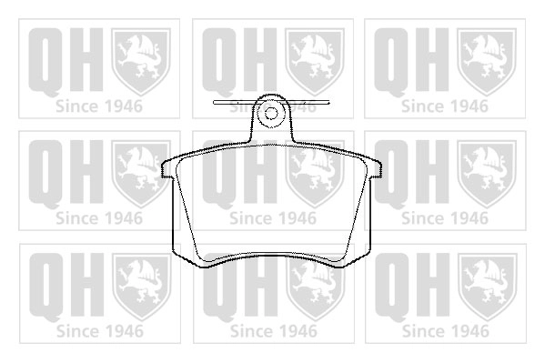 Колодки тормозные QUINTON HAZELL BP685