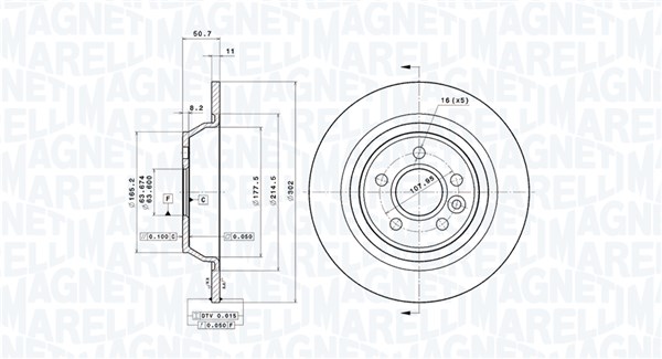 Запчасть MAGNETI MARELLI 360406107001