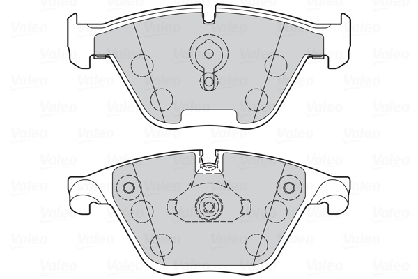 Колодки тормозные дисковые VALEO 302273