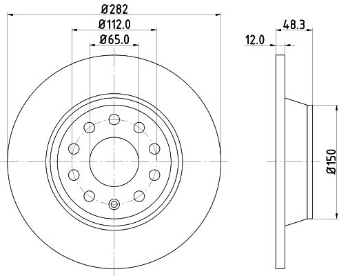  HELLA/BEHR/PAGID 8DD355124-281