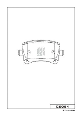 Колодки тормозные MK KASHIYAMA D30006H