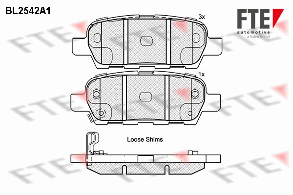Запчасть FTE BL2542A1
