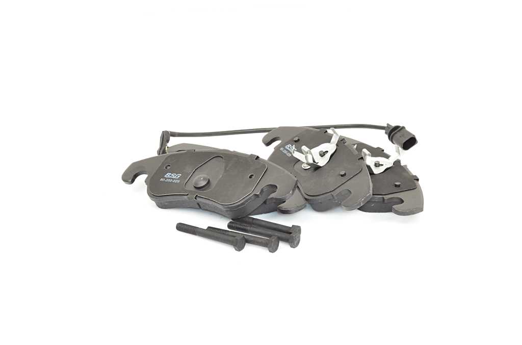 Тормозные колодки - передние на vw a4-a5-a6-a7-q5 (двигатель bm) выпуск 08- BSG BSG90200029