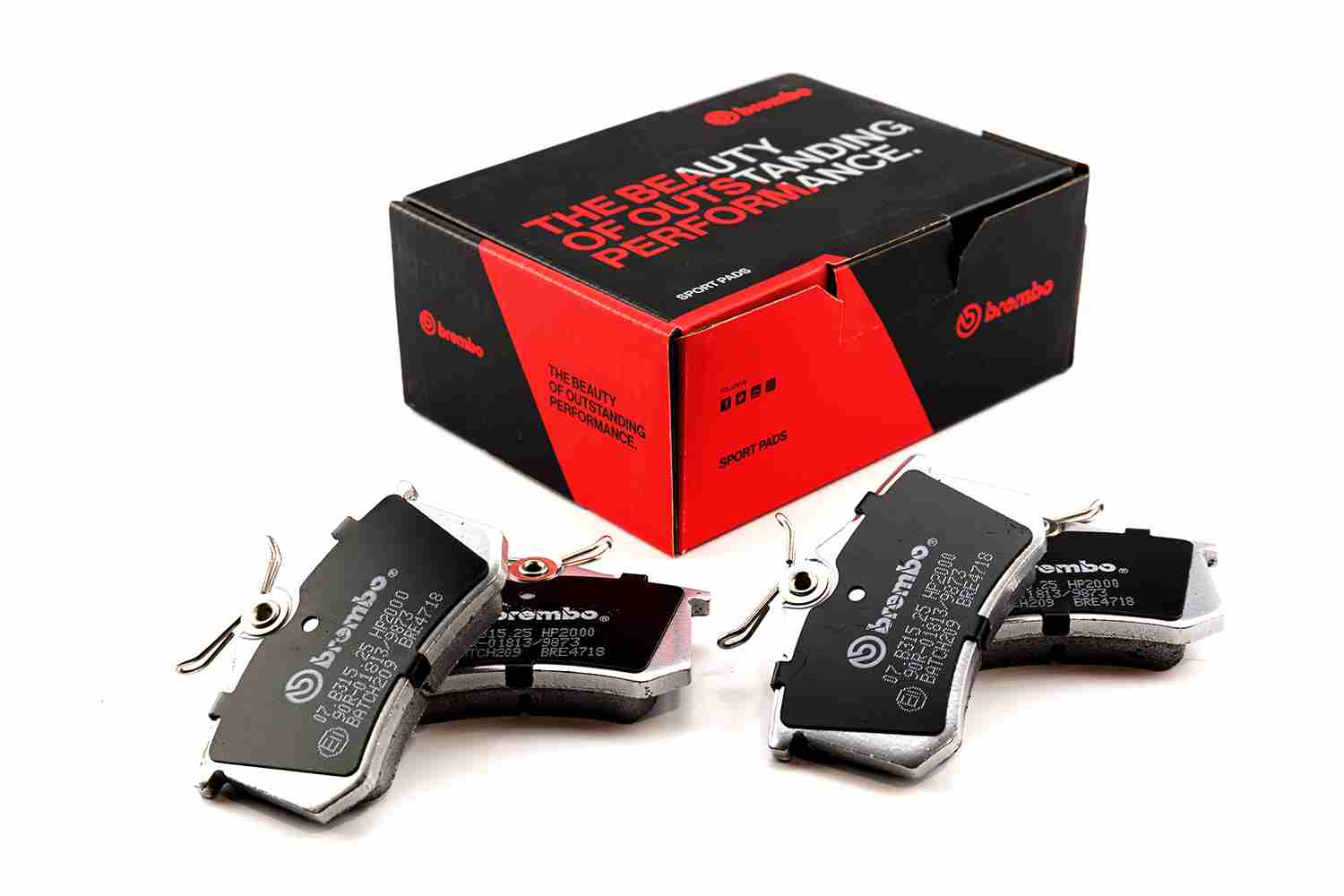 Комплект тормозных колодок дисковый тормоз BREMBO 07B.315.25