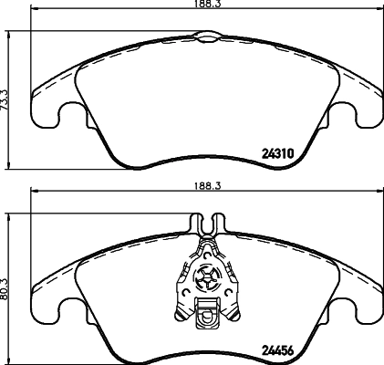  HELLA/BEHR/PAGID 8DB355026-161