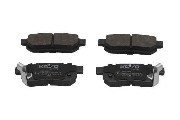 Комплект тормозных колодок дисковый тормоз KAVO PARTS KBP-2007