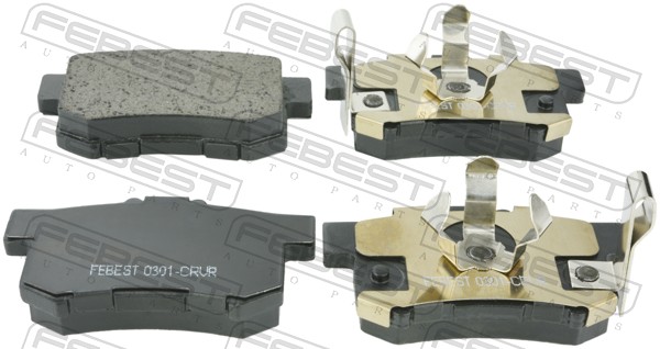 Колодки тормозные задние FEBEST 0301-CRVR