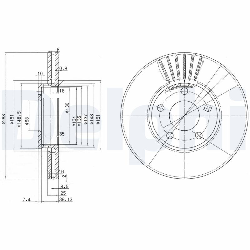 Запчасть DELPHI BG2745C