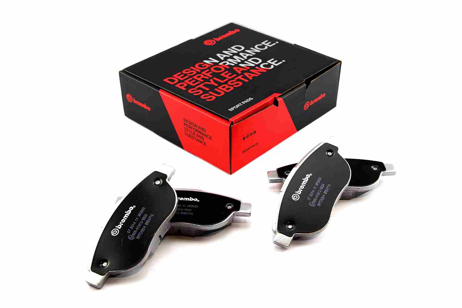 Комплект тормозных колодок дисковый тормоз BREMBO 07B.314.11