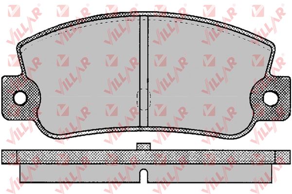 Колодки тормозные дисковые VILLAR 626.0095