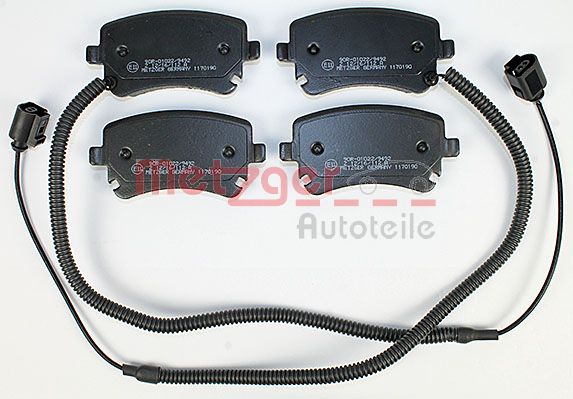 Колодки тормозные дисковые METZGER 1170190