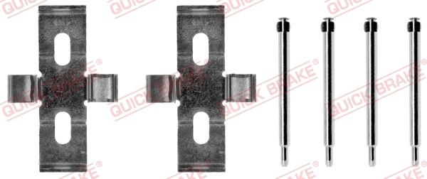 Комплектующие колодок дискового тормоза QUICK BRAKE 109-1009