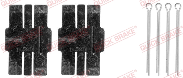 Комплектующие колодок дискового тормоза QUICK BRAKE 109-1036