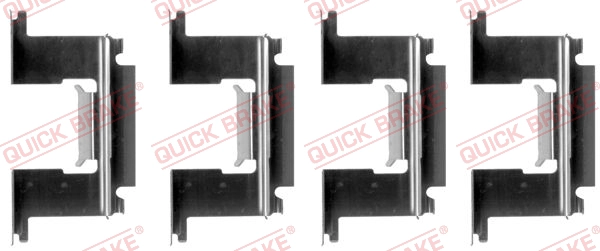 Комплектующие колодок дискового тормоза QUICK BRAKE 109-1064