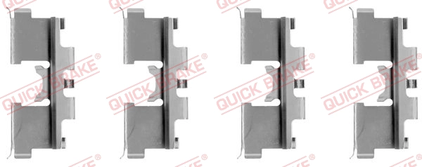 Комплектующие колодок дискового тормоза QUICK BRAKE 1091068
