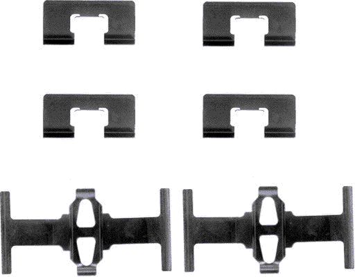 Комплектующие колодки дискового тормоза HELLA/BEHR/PAGID 8DZ355202271