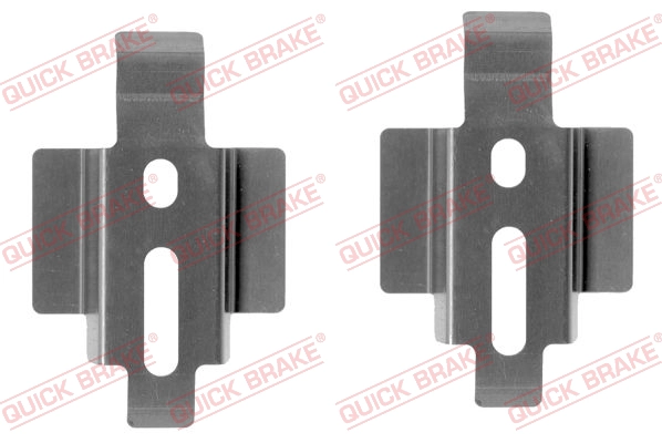 Комплектующие колодок дискового тормоза QUICK BRAKE 109-1154