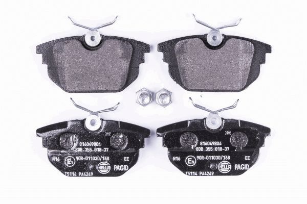 Колодки тормозные дисковые HELLA/BEHR/PAGID 8DB355018-371