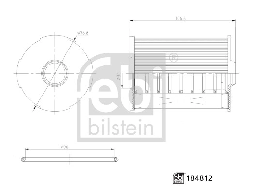 184812 деталь FEBI BILSTEIN 184812