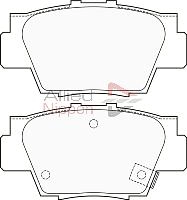 Колодки тормозные дисковые ALLIED NIPPON ADB3804