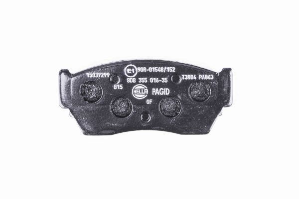 Колодки тормозные дисковые HELLA/BEHR/PAGID 8DB355016-351