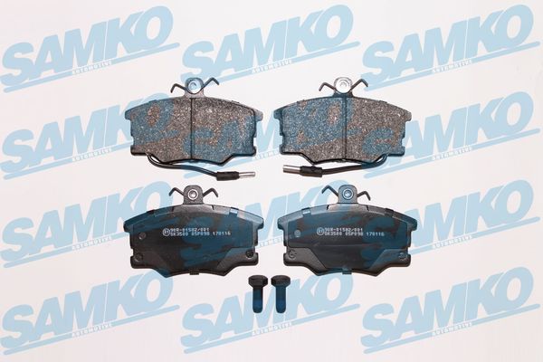Колодки тормозные дисковые SAMKO 5SP098