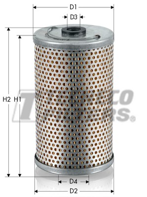 Фильтр топливный TECNECO FILTERS GS01241