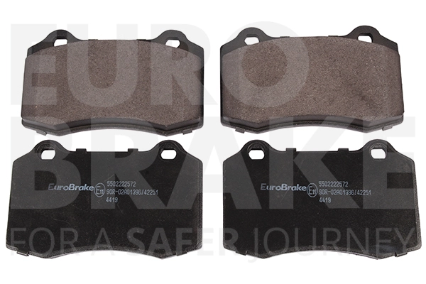 Комплект тормозных колодок EUROBRAKE 5502222572