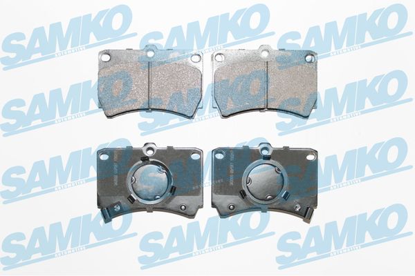 Колодки тормозные дисковые SAMKO 5SP587