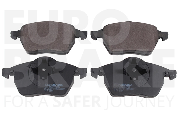 Тормозные колодки дисковые передние EUROBRAKE 5502224734