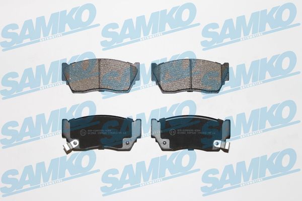 Колодки тормозные дисковые SAMKO 5SP520