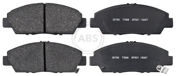 Колодки тормозные дисковые A.B.S. 36780