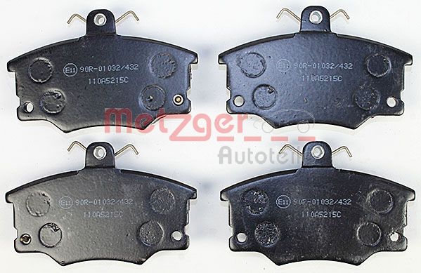 Колодки тормозные дисковые METZGER 1170513