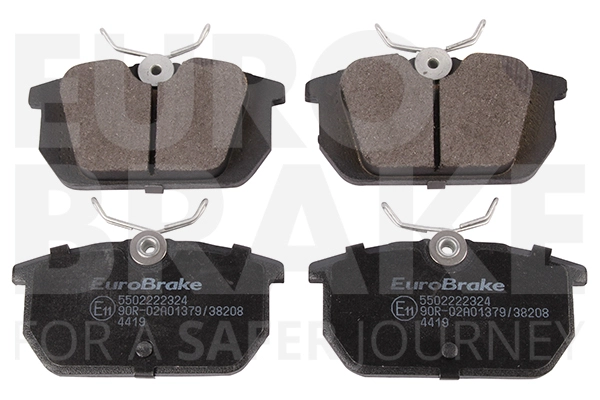 Тормозные колодки дисковые задние EUROBRAKE 5502222324